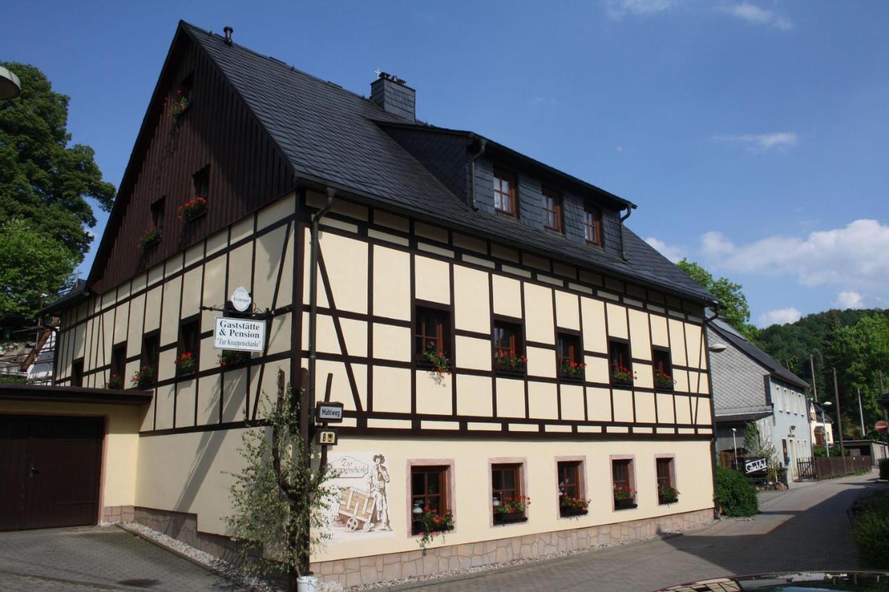 Doppelzimmer-In-Wiesa Thermalbad Wiesenbad Kültér fotó